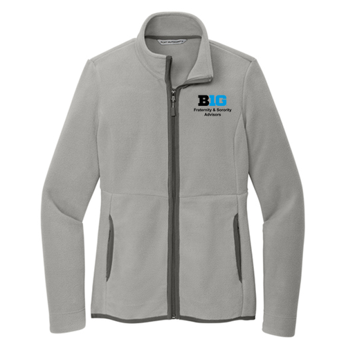 Women's Connection Fleece Jacket -- Gusty Grey