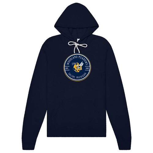 BELLA + CANVAS Sponge Fleece Hoodie -- Navy