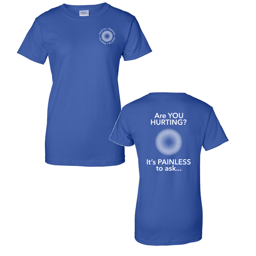 Gildan Ultra Cotton Ladies Basic T-Shirt -- Royal