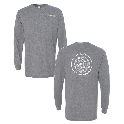 Gildan Heavy Cotton Longsleeve Basic T-Shirt -- Graphite Heather