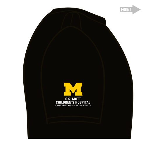 District Made Mens Perfect Tri Crew Tee -- Black