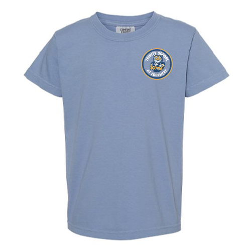 Youth Comfort Colors Ring Spun Cotton Tee -- Washed Denim