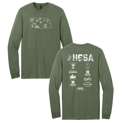 Gildan Softstyle CVC Long Sleeve Tee -- Cactus