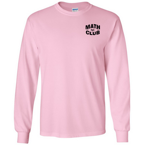 Gildan Heavy Cotton Longsleeve Basic T-Shirt -- Light Pink