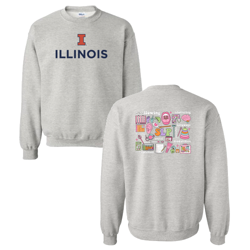 Gildan Heavy Blend Crew Neck Sweatshirt  Ash