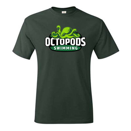 Hanes Authentic Short Sleeve T-Shirt -- Deep Forest