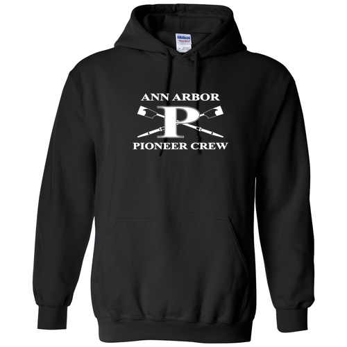 Mens/Unisex Gildan Heavy Blend Hooded Sweatshirt -- Black