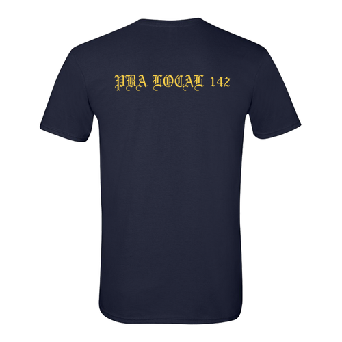 Crest -- SoftStyle Fitted T-Shirt -- Navy