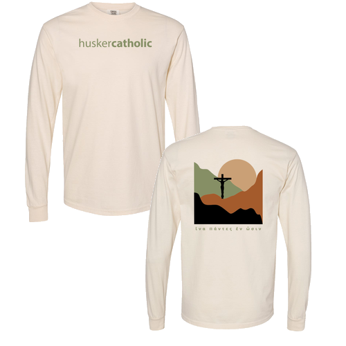 Comfort Colors Ringspun Long Sleeve Tee -- Ivory