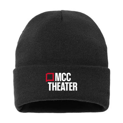 Sportsman Sherpa Lined 12 Cuffed Beanie -- Black