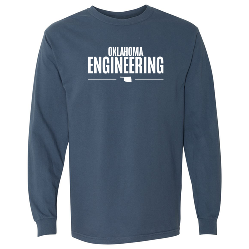 Comfort Colors Ringspun Long Sleeve Tee -- Midnight
