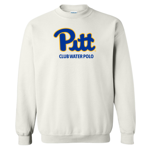 Gildan Heavy Blend Crew Neck Sweatshirt -- White