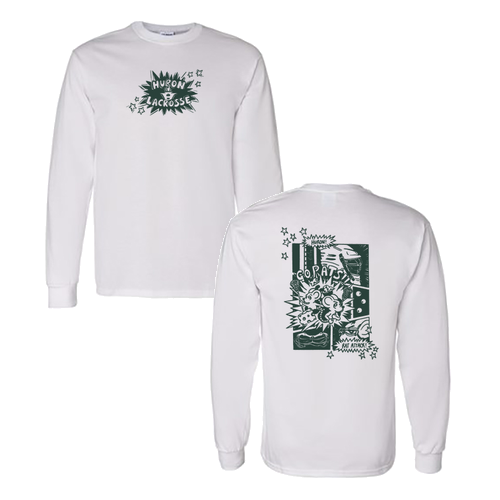 Gildan Heavy Cotton Longsleeve Basic T-Shirt -- White