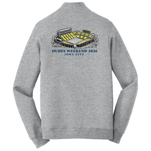 Port & Company Fan Favorite Fleece Quarter Zip -- Athletic Heather