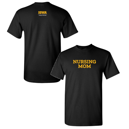 Gildan Heavy Cotton Basic T-Shirt -Nursing Mom- Black