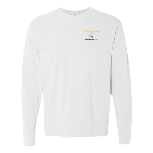 Comfort Colors Ringspun Long Sleeve Tee -- White