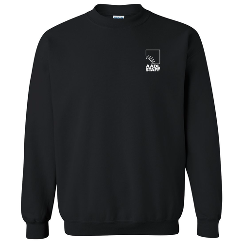 Regular Gildan Heavy Blend Crewneck Sweatshirt -- Black