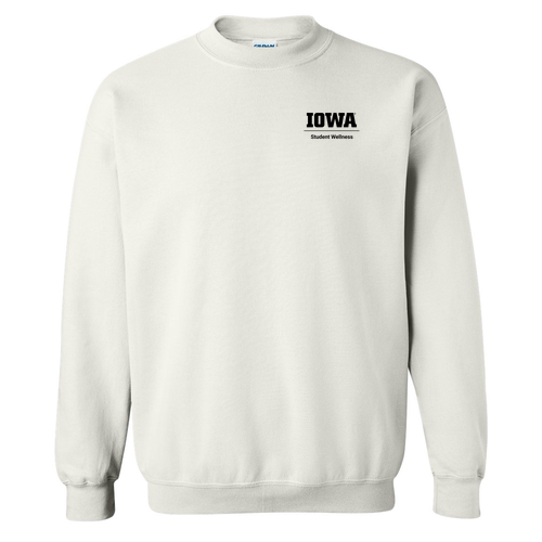 Gildan Heavy Blend Crew Neck Sweatshirt -- White
