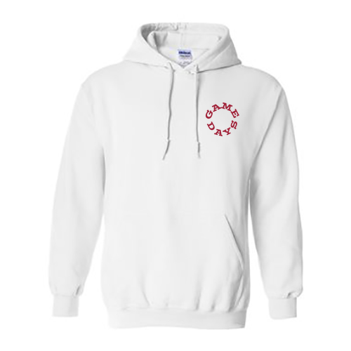 Gildan Heavy Blend Hooded Sweatshirt -- White