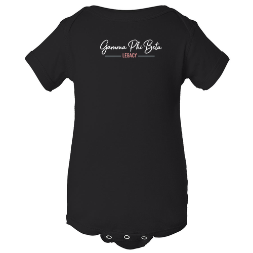 Rabbit Skins Lap Shoulder Onesie Infant -- Black