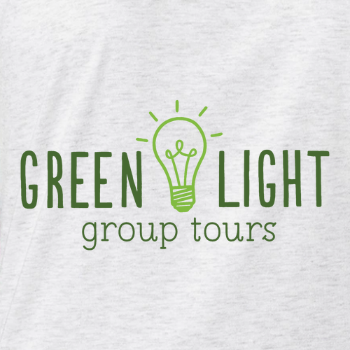 Triblend Baseball Raglan Tee Green/White