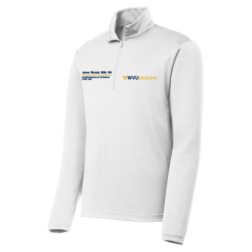 Sport-Tek PosiCharge Competitor Quarter Zip Pullover -- White