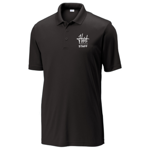 Heist Sport-Tek Staff Polo --Embroidered -- Black