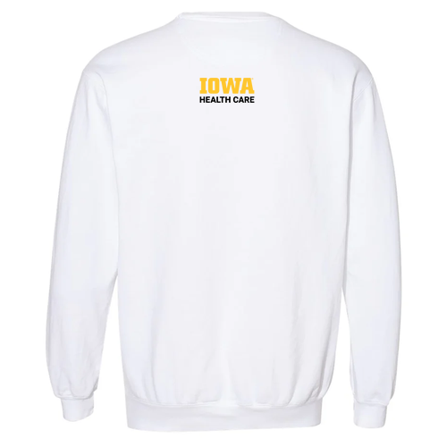 Comfort Colors Unisex Garment-Dyed Crewneck Sweatshirt -- White