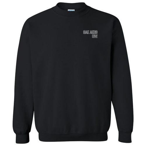 Gildan Heavy Blend Crewneck -- Black