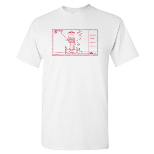 Gildan Heavy Cotton Basic T-Shirt -- White