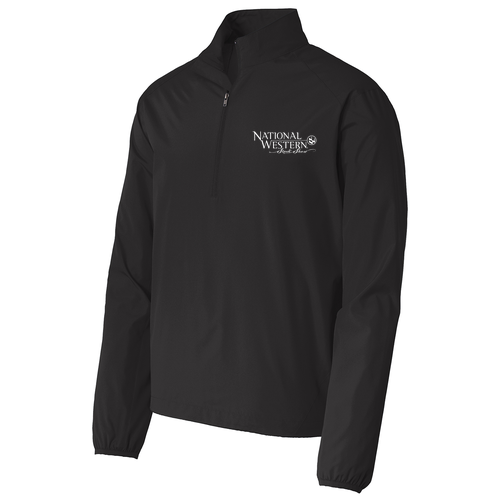 Port Authority Zephyr 1/2-Zip Pullover -- Black