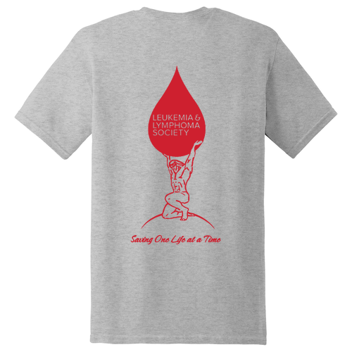 Gildan Heavy Cotton Basic T-Shirt -- Ash