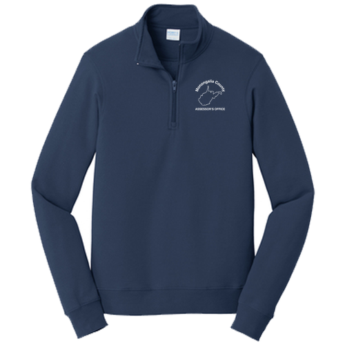 Port & Company Fan Favorite Fleece Quarter Zip -- Team Navy