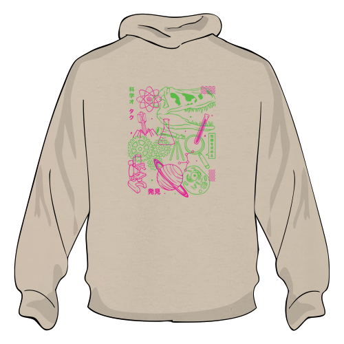 Gildan Heavy Blend Hooded Sweatshirt -- Sand