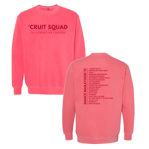 Comfort Colors Crewneck Sweatshirt -- Watermelon