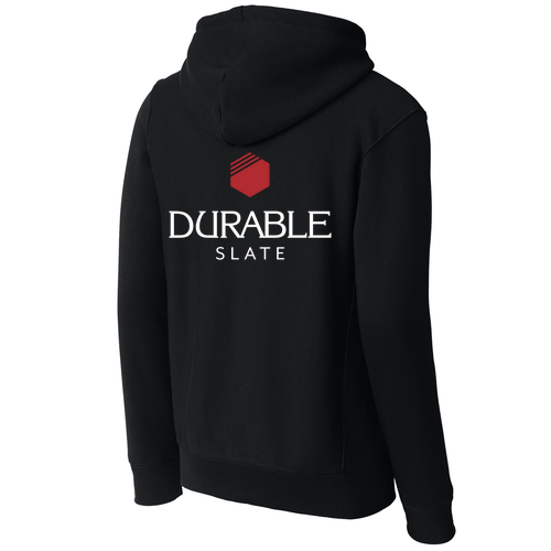 Sport-Tek Super Heavyweight Full-Zip Hooded Sweatshirt -- Black
