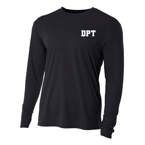 Long Sleeve Performance Cooling T-Shirt -- Black