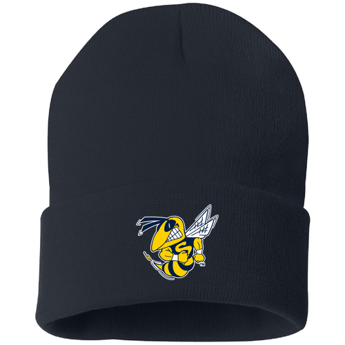 Sportsman Solid 12" Cuffed Beanie -- Navy