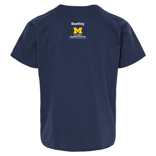 Youth Gildan SoftStyle Fitted T-Shirt -- Navy