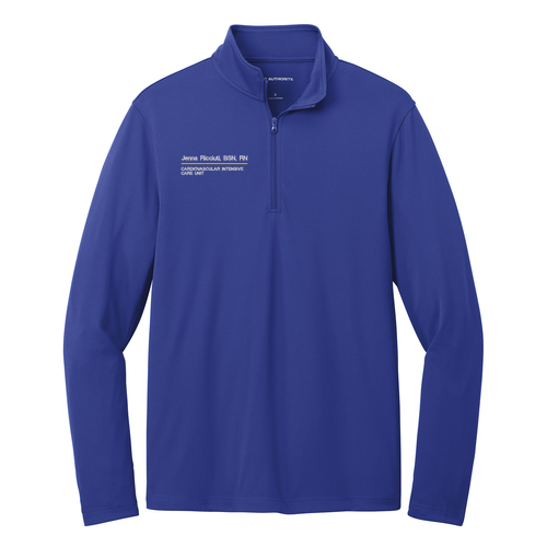 Port Authority Dry Zone Uv Micro-Mesh 1/4-Zip -- True Royal