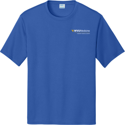 Screen Printed Port and Company Essential Performance Tee -- Royal