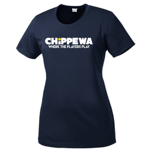 LADIES Sport Tek Wicking  Competitor Tee -- True Navy