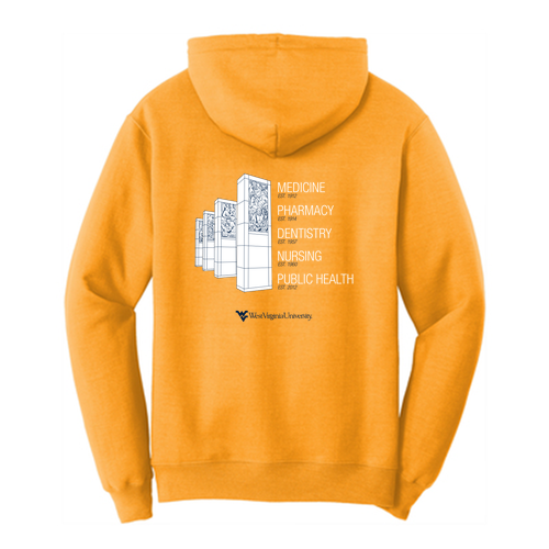 Port and Company Core Fleece Pullover Hooded Sweatshirt -- Gold