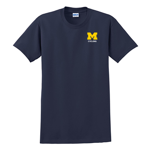 Mens/Unisex Gildan Ultra Cotton Basic T-Shirt -- Navy