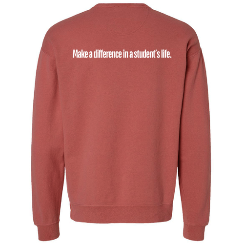 ComfortWash Unisex Crew Sweatshirt -- Nantucket Red