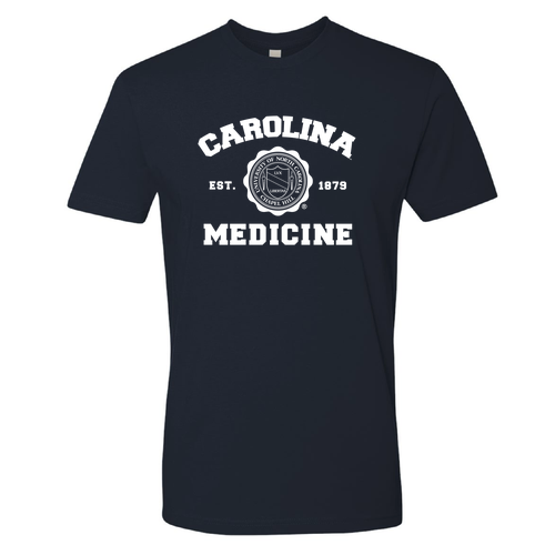 Next Level Mens Fitted Short Sleeve Tee -- Midnight Navy