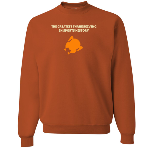 Jerzees 8 Oz., 50/50 Nublend Fleece Crew -- Texas Orange