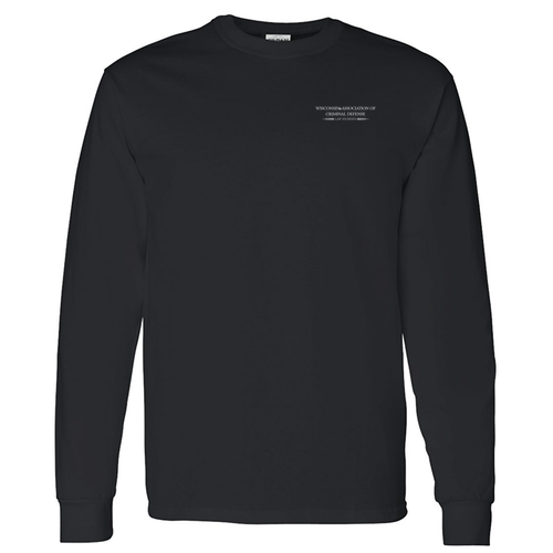 Gildan Heavy Cotton Longsleeve T-Shirt -- Black