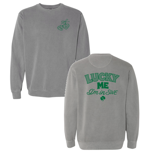 Comfort Colors Unisex Garment-Dyed Crewneck Sweatshirt -- Grey