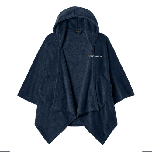 Port Authority Dream Plush Open Hoodie -- River Blue Navy